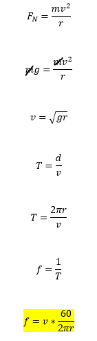 centripital-acceleration-equation